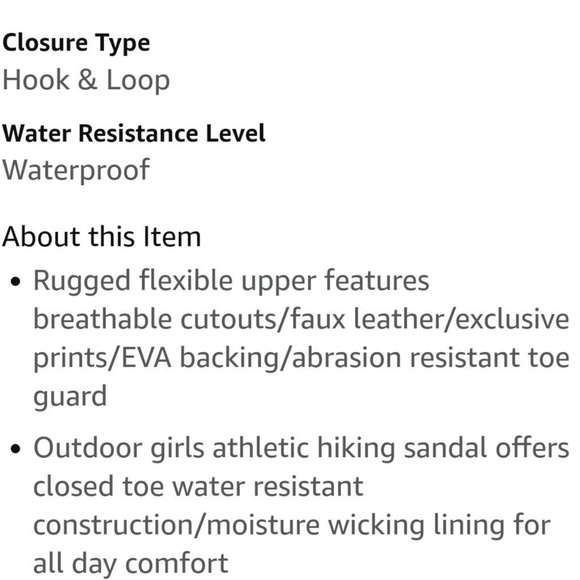 Northside Unisex-Child Burke Sport Sandals Waterproof Black Size Toddler 10 - Picture 4 of 8